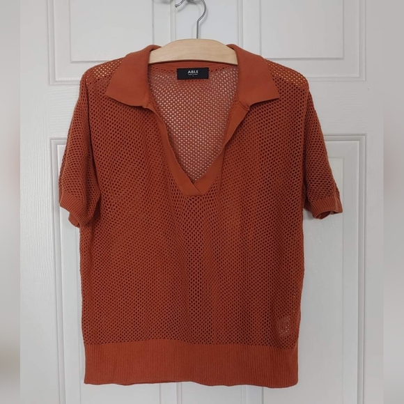 Able Crocheted Top - Picture 2 of 2